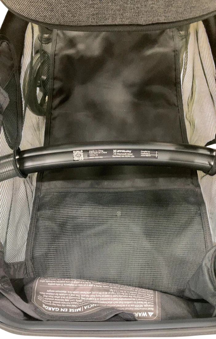 UPPAbaby Vista V3 Stroller, 2024, Greyson (Charcoal Melange) - Image 6
