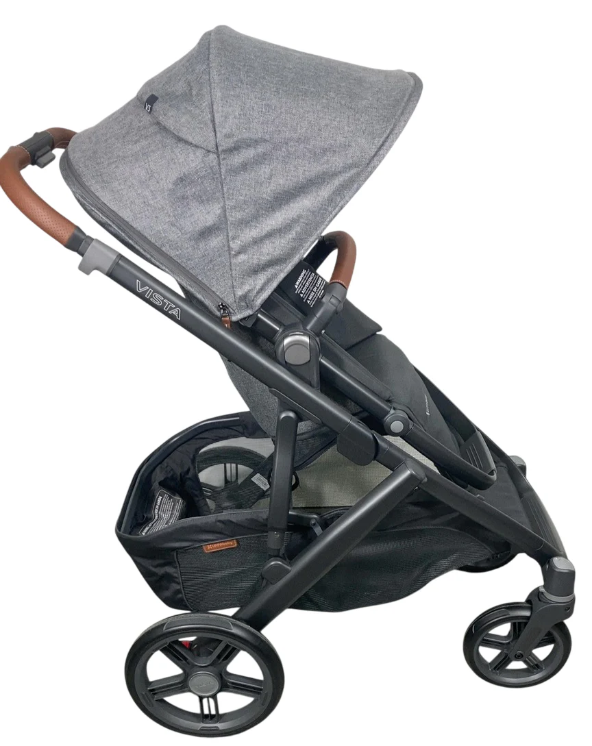 UPPAbaby Vista V3 Stroller, 2024, Greyson (Charcoal Melange) - Image 2