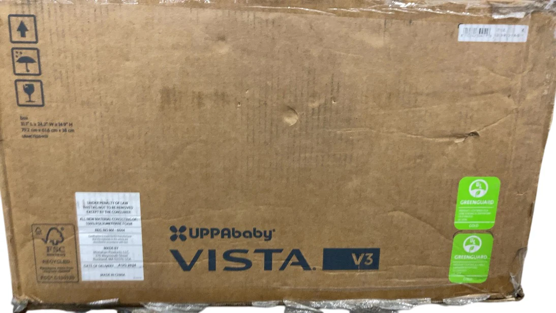 UPPAbaby Vista V3 Stroller, 2024, Greyson (Charcoal Melange) - Image 5