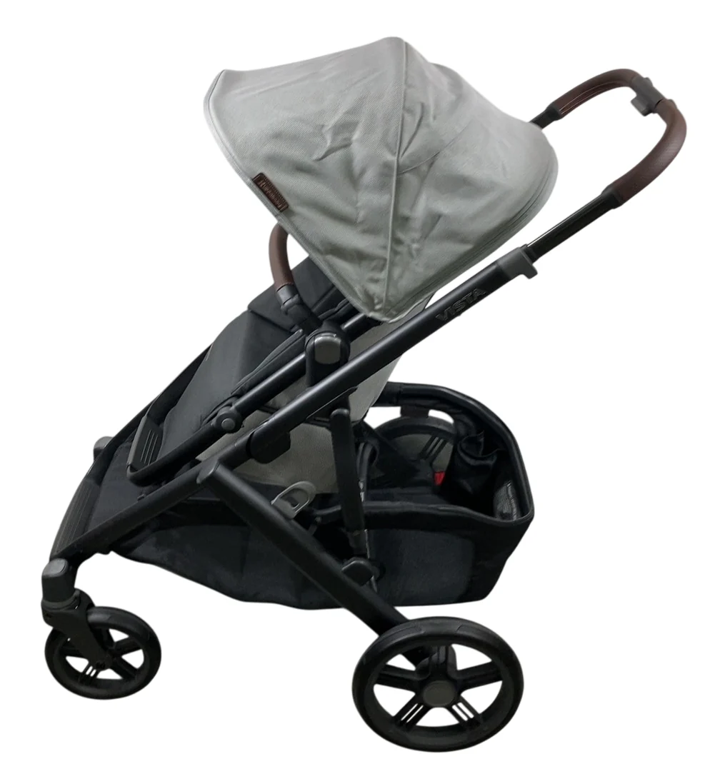 UPPAbaby Vista V3 Stroller, 2024, Savannah (Pearl Gray Jacquard) - Image 3