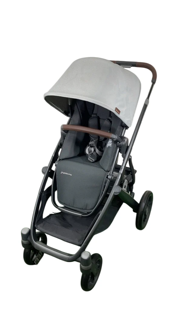 UPPAbaby Vista V3 Stroller, 2024, Savannah (Pearl Gray Jacquard)