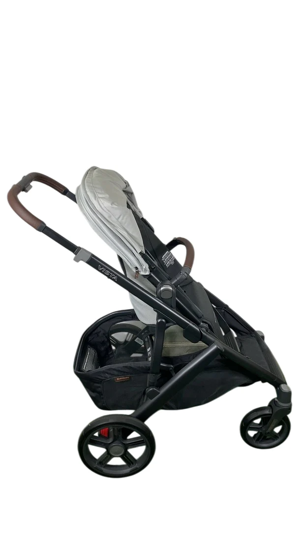 UPPAbaby Vista V3 Stroller, 2024, Savannah (Pearl Gray Jacquard) - Image 2