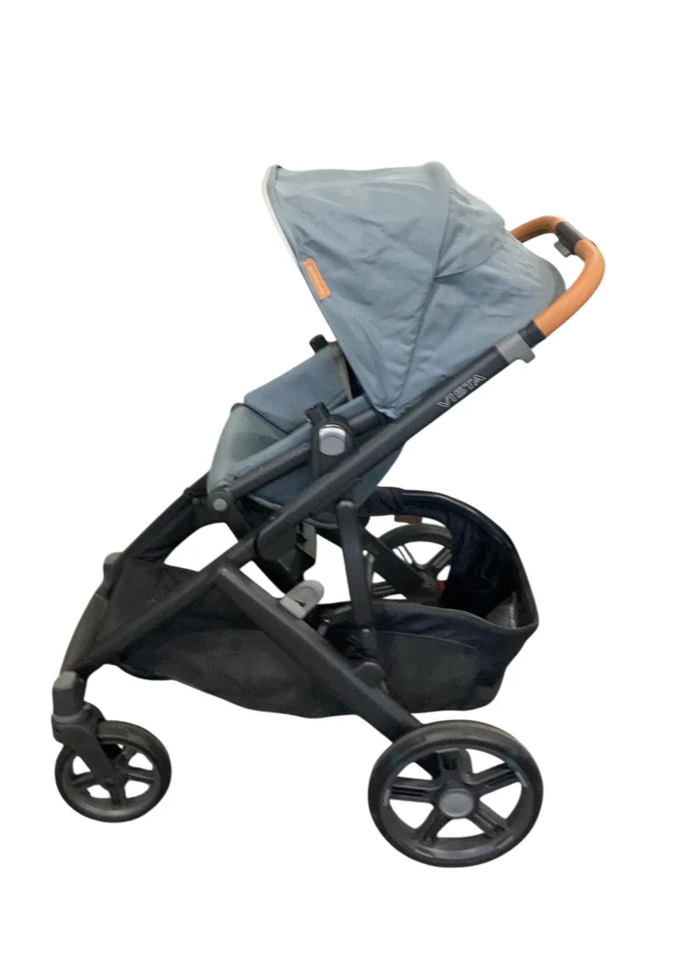 UPPAbaby Vista V3 Stroller, 2025, Dillan (Stone Blue/Carbon Frame)