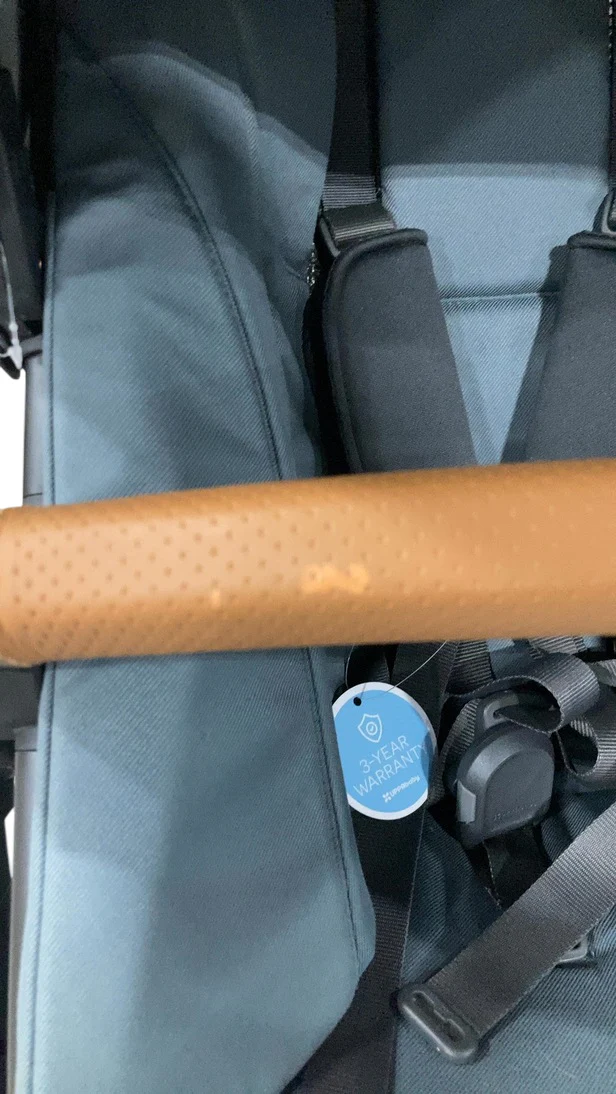 UPPAbaby Vista V3 Stroller, 2025, Dillan (Stone Blue/Carbon Frame) - Image 4