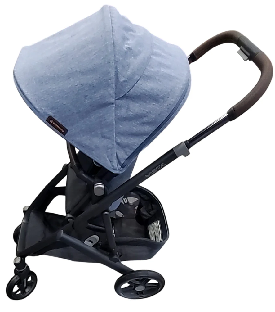UPPAbaby Vista V3 Stroller, 2025, Julian (Dusty Blue Mélange) - Image 2