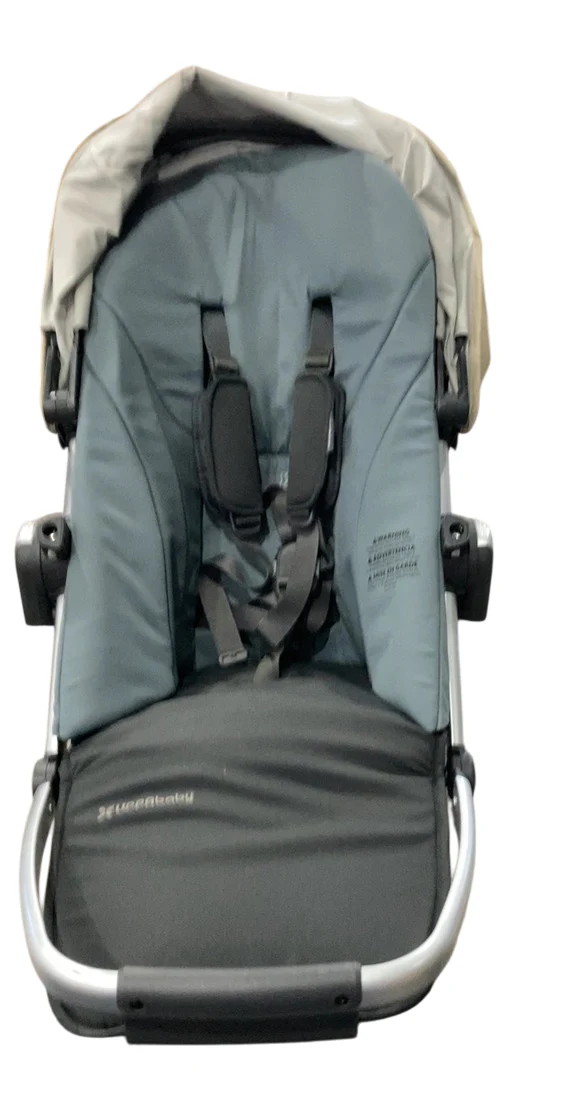 UPPAbaby Vista V3 Stroller Seat, 2024, Callum Stone Blue - Image 2