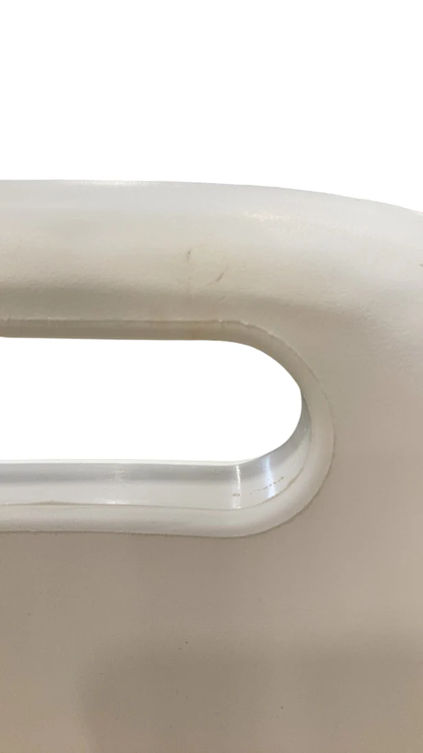 Upseat Baby Floor & Booster Seat with Tray, Coconut (White) - Image 3