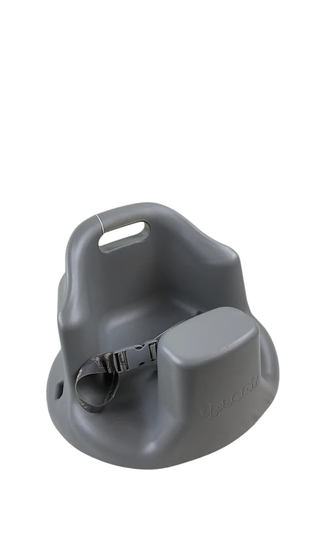 Upseat Baby Floor & Booster Seat with Tray, Grey