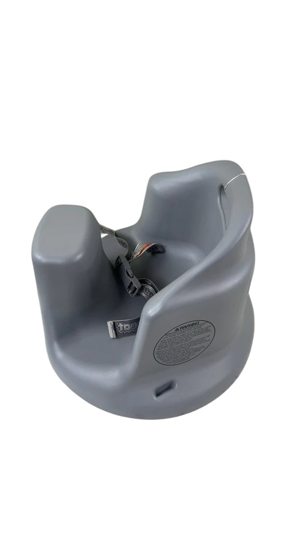 Upseat Baby Floor & Booster Seat with Tray, Grey - Image 4