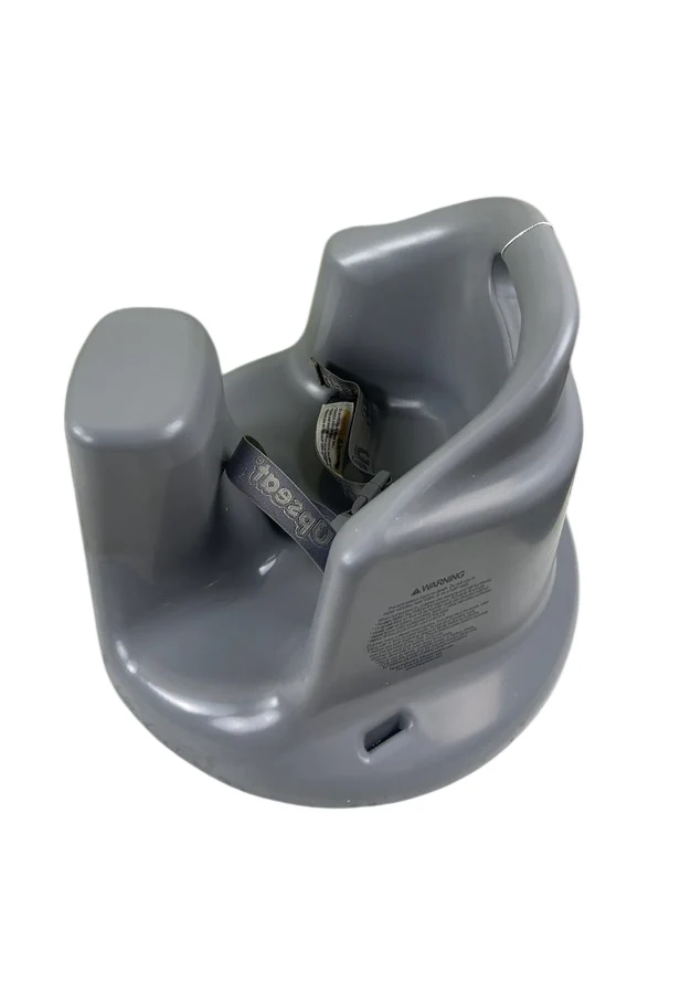 Upseat Baby Floor & Booster Seat with Tray, Grey - Image 5