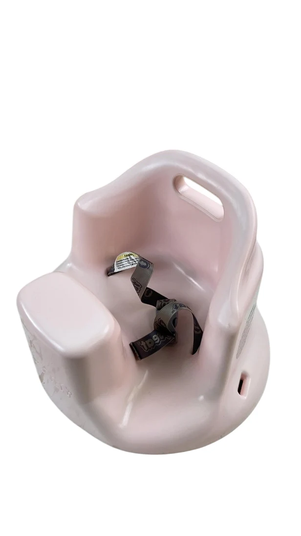 Upseat Baby Floor & Booster Seat with Tray, Pink - Image 4