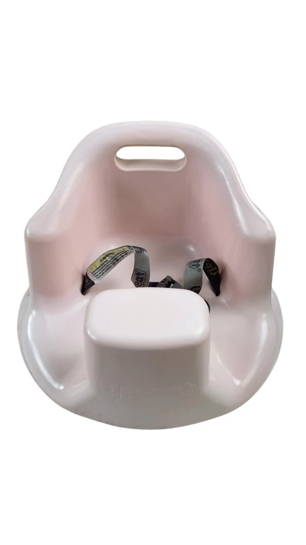Upseat Baby Floor & Booster Seat with Tray, Pink - Image 5