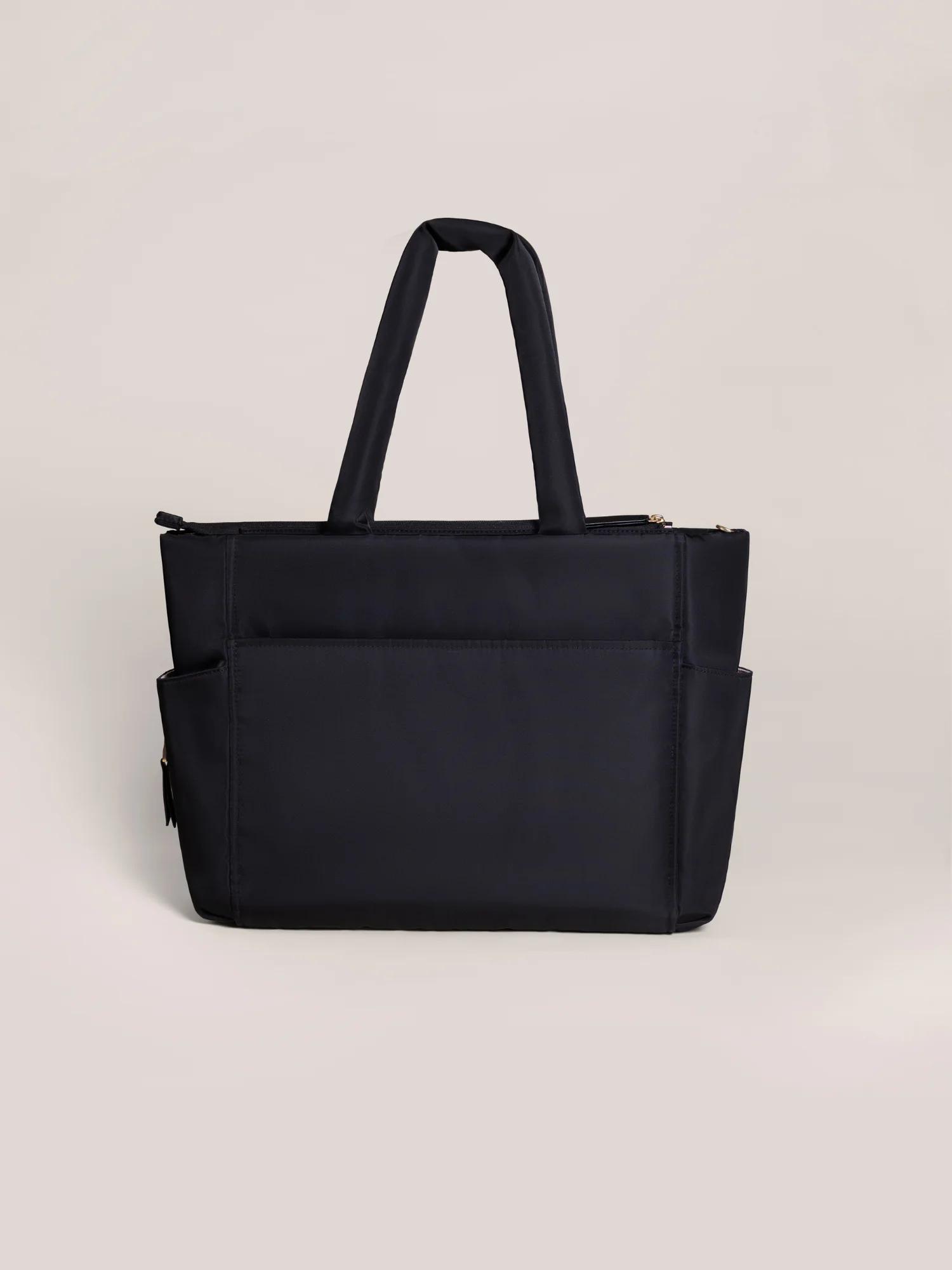 JuJuBe Utility-Strap Tote Diaper Bag, Black - Image 3
