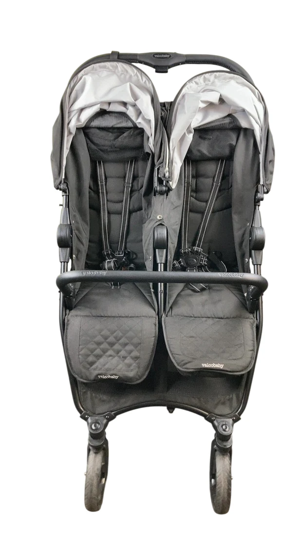 Valco Baby Slim Twin Stroller, 2024, Licorice Black - Image 6