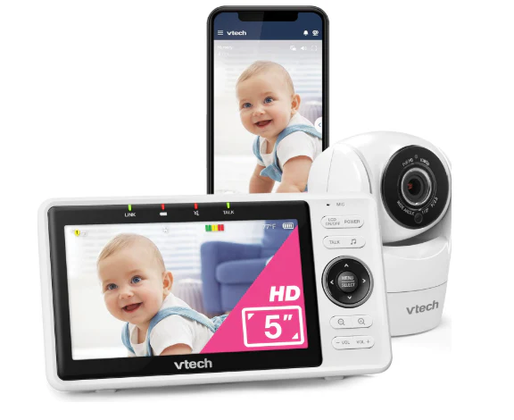 VTech Upgraded Smart WiFi Baby Monitor, VM901 - Image 7