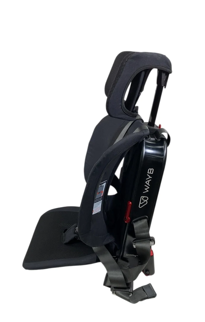 WAYB Pico Portable Car Seat, 2024, Jet - Image 3