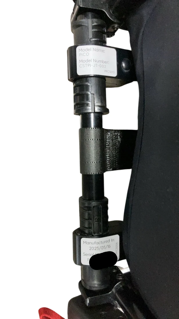 WAYB Pico Portable Car Seat Bundle, 2025, Jet, with Carry Bag - Image 5