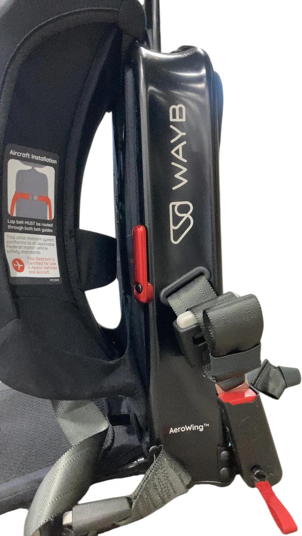 WAYB Pico Portable Car Seat, Jet, 2024 - Image 6