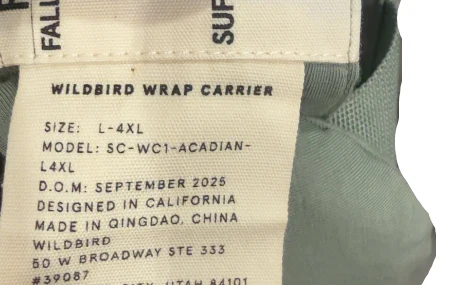 Wildbird Aerial Buckle Wrap Carrier, Acadian, L-4XL - Image 3