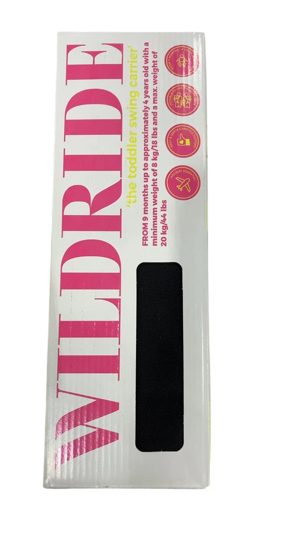 WILDRIDE Toddler Carrier, Black - Image 4