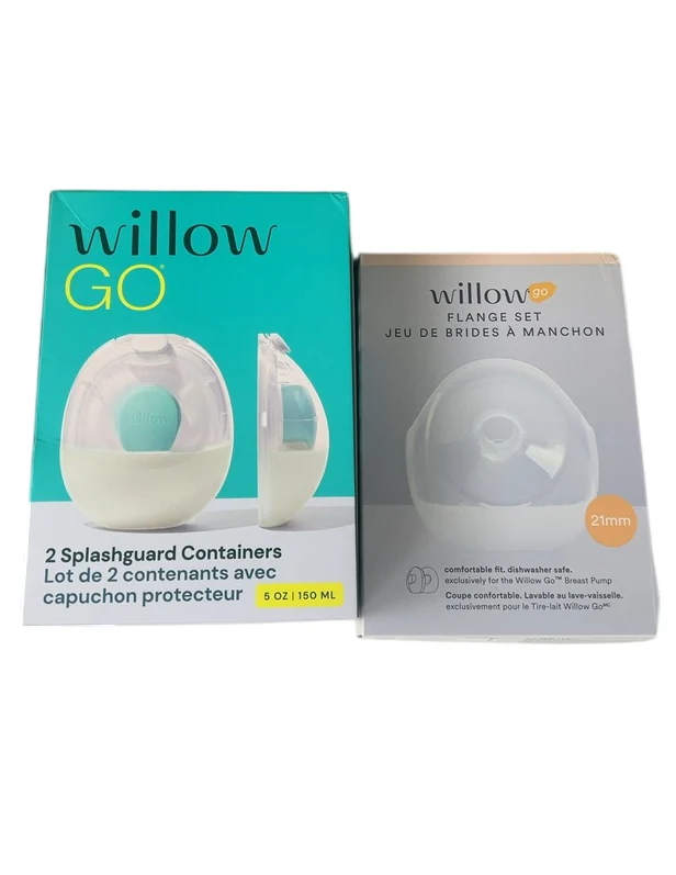 Willow Go Wearable Breast Pump, 21mm & 24mm, Double - Image 6