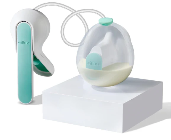 Willow Wave Wearable Manual Breast Pump, 5 oz