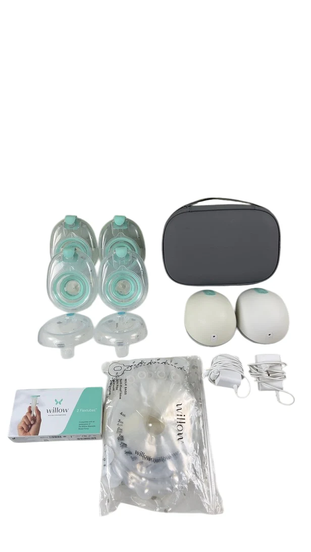 Willow Wearable Breast Pump 360, 24mm & 27mm, Pumps/Flanges/Milk Bags