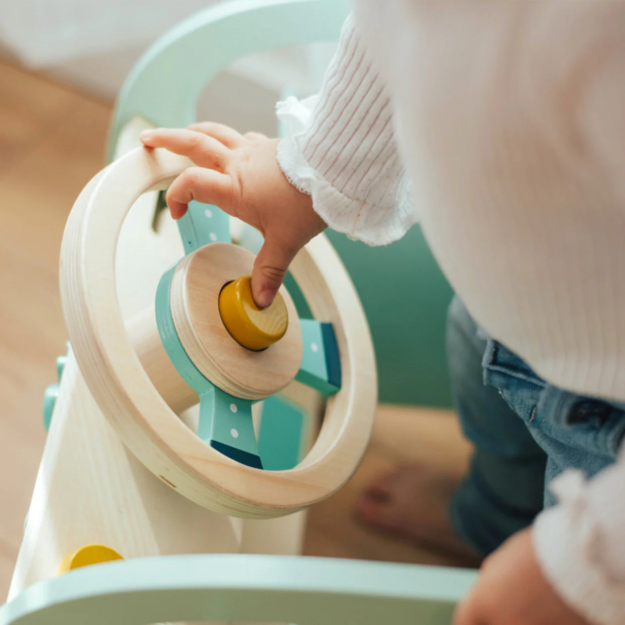 Wonder and Wise Baby Activity Walker, Ride Stride - Image 2