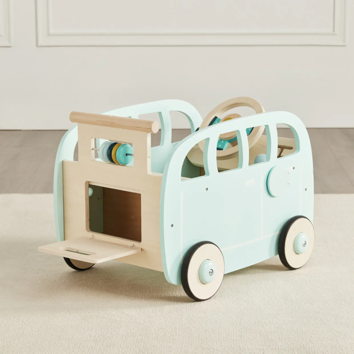 Wonder and Wise Baby Activity Walker, Ride Stride - Image 3