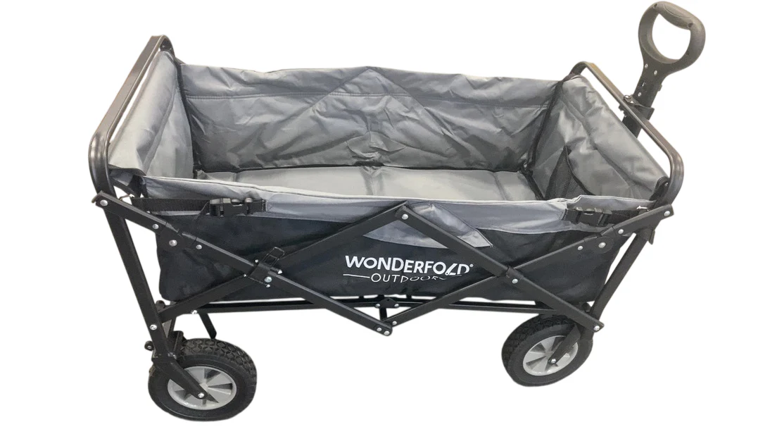 Wonderfold S1 Utility Folding Wagon, Black - Image 2