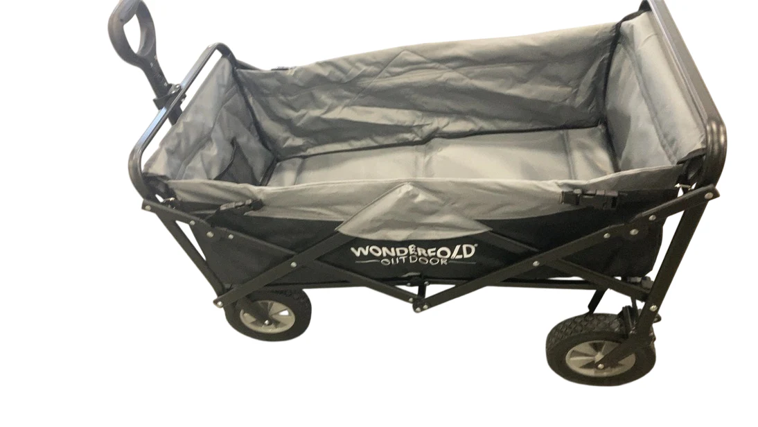 Wonderfold S1 Utility Folding Wagon, Black - Image 3