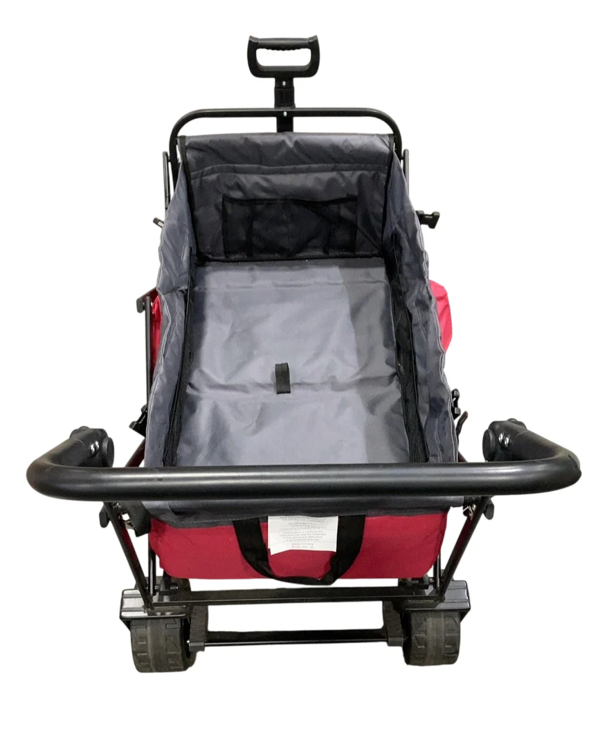 Wonderfold S3 Outdoor Utility Wagon, Red - Image 3