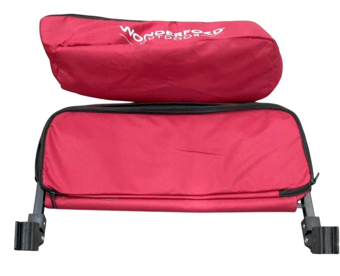 Wonderfold S3 Outdoor Utility Wagon, Red - Image 4