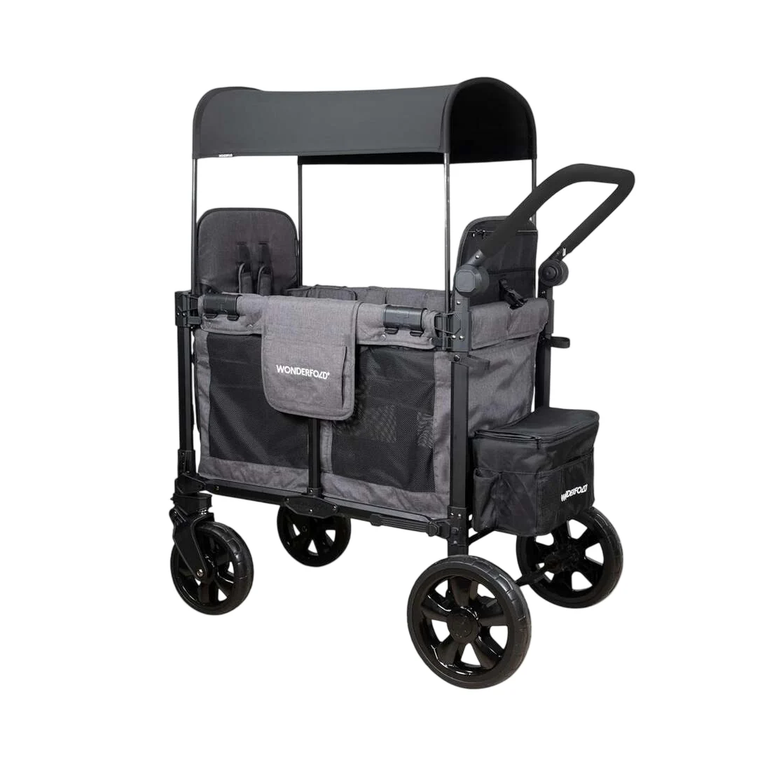 Wonderfold W2 Elite Pro Stroller Wagon, 2024, Charcoal Gray - Image 2
