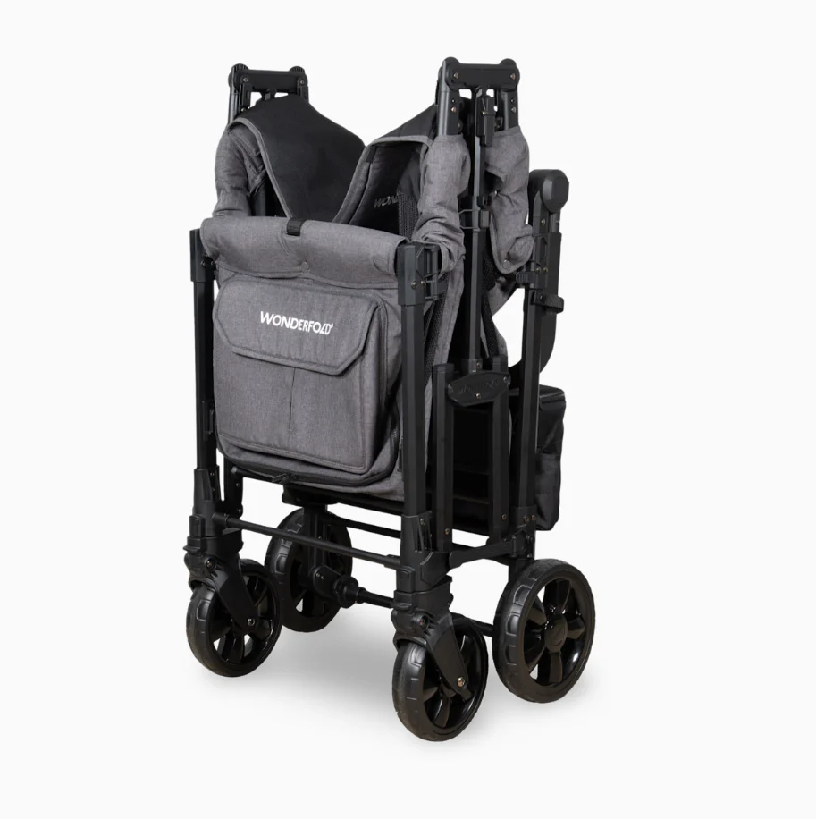 Wonderfold W2 Elite Pro Stroller Wagon, 2025, Charcoal Gray - Image 4