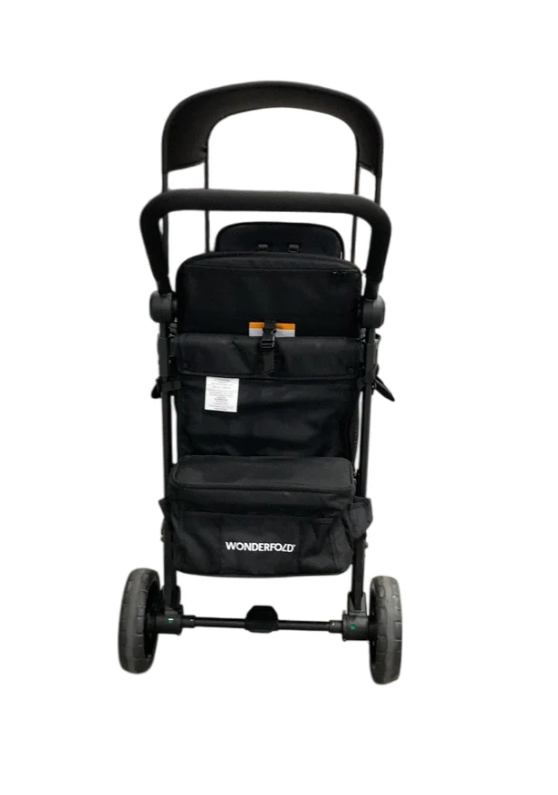 Wonderfold W2 Elite Pro Stroller Wagon, Jet Black, 2024 - Image 3