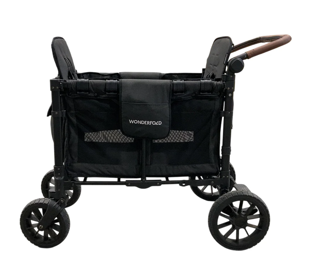 Wonderfold W2 Luxe Multifunctional Double Stroller Wagon, 2024, Charcoal Gray - Image 3