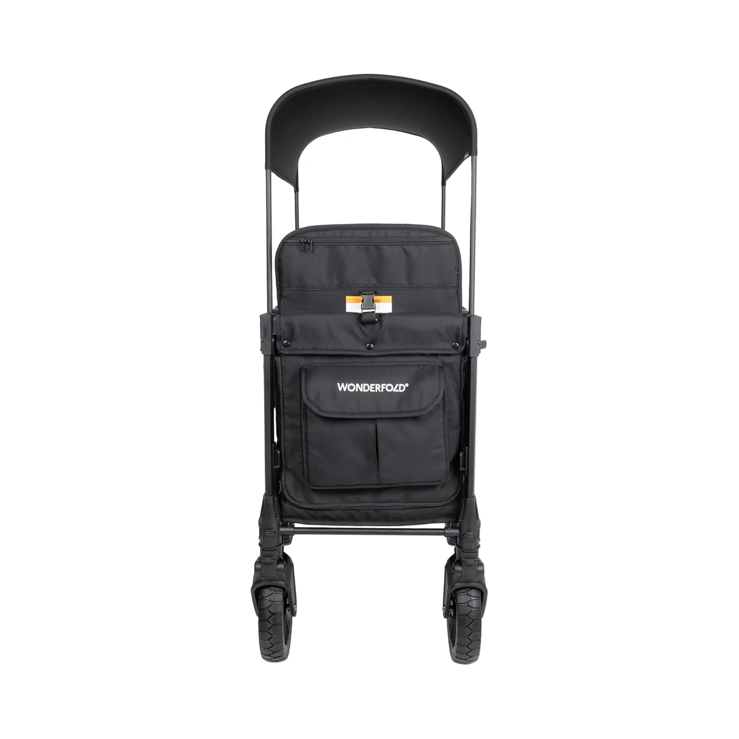 Wonderfold W2 Luxe Pro Double Stroller Wagon, Jet Black, 2 Seater - Image 3