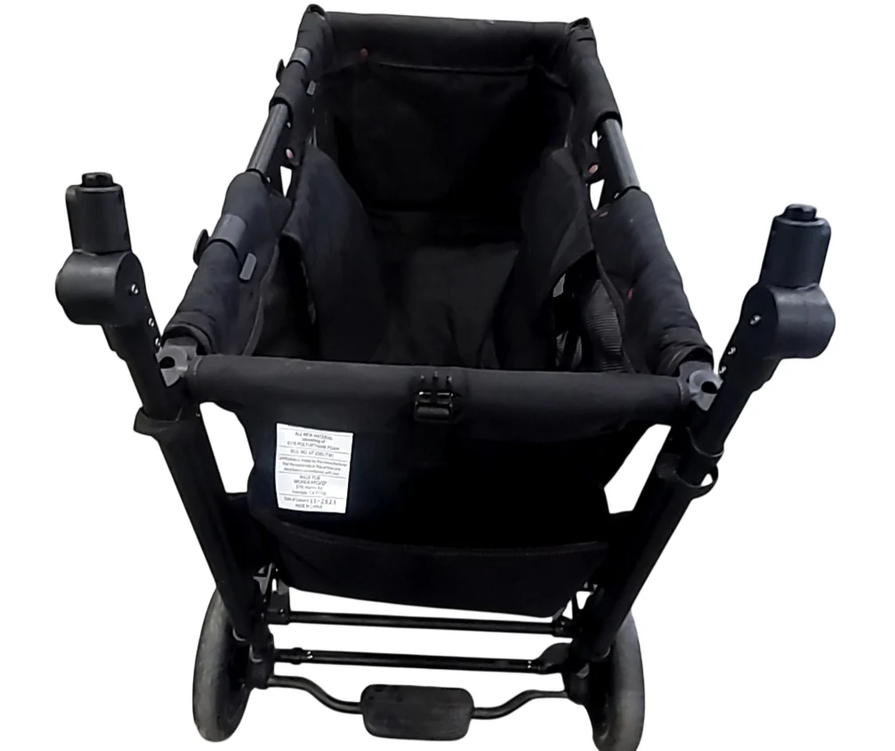 Wonderfold W2 Original Multifunctional Double Stroller Wagon, 2024, Special Edition (Red Stiching) - Image 3