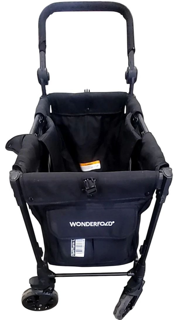 Wonderfold W2 Original Multifunctional Double Stroller Wagon, Black, 2025 - Image 3