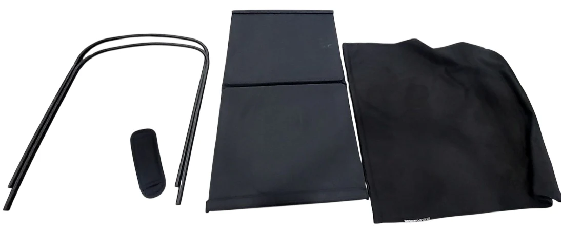 Wonderfold W2 Original Multifunctional Double Stroller Wagon, Black, 2025 - Image 5