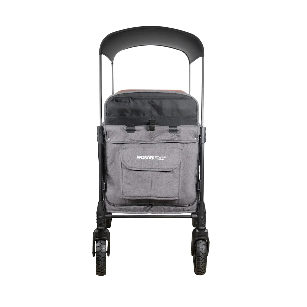 Wonderfold W4 Luxe Pro Stroller Wagon, Charcoal Gray, 2026 - Image 5