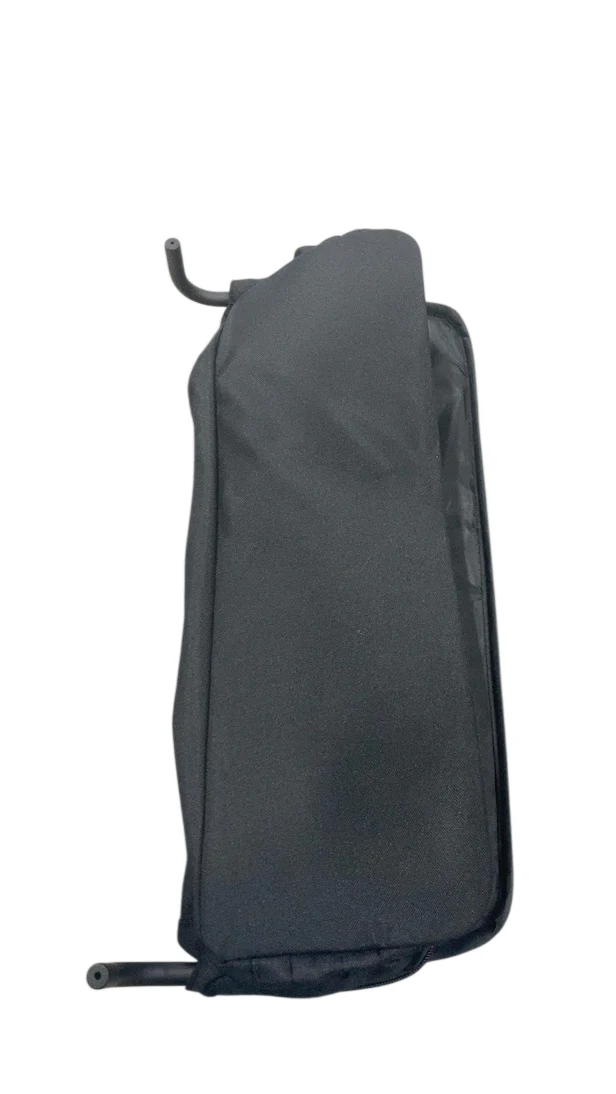 Wonderfold W4 Luxe Quad Stroller Wagon, 2024, Charcoal Grey with Black Frame - Image 3
