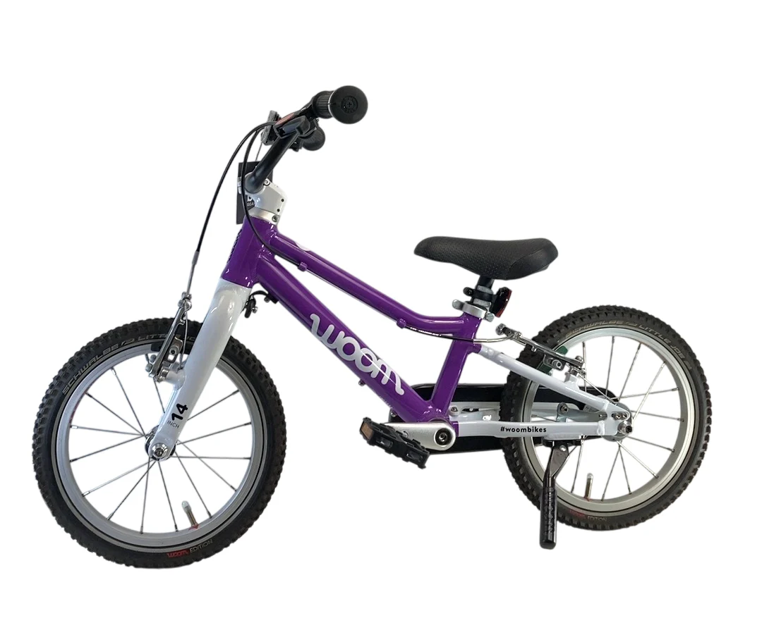 Woom 2 Bike- 14”, Purple Haze - Image 2
