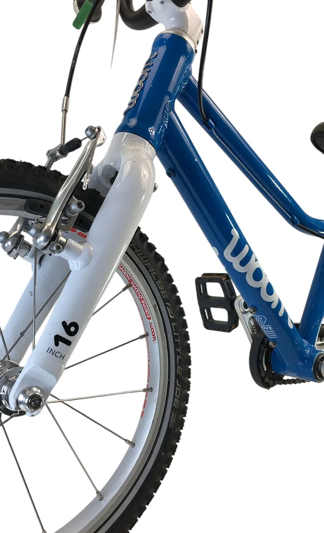 Woom 3 Bike "16, Sky Blue - Image 4