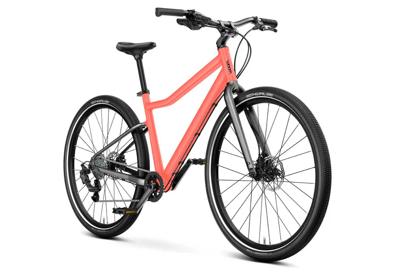 Woom EXPLORE 6 Bike, Neon Coral