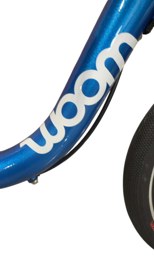 Woom GO 1 Balance Bike, Metallic Blue - Image 5