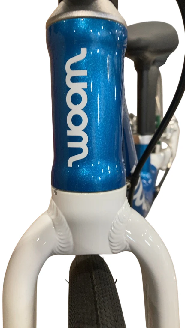 Woom GO 1 Balance Bike, Metallic Blue - Image 4