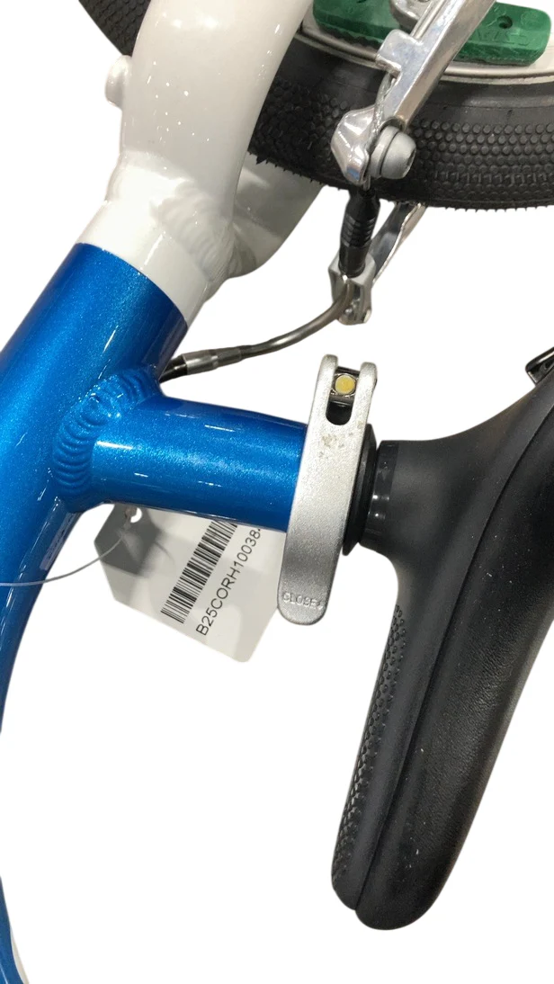 Woom GO 1 Balance Bike, Metallic Blue - Image 3