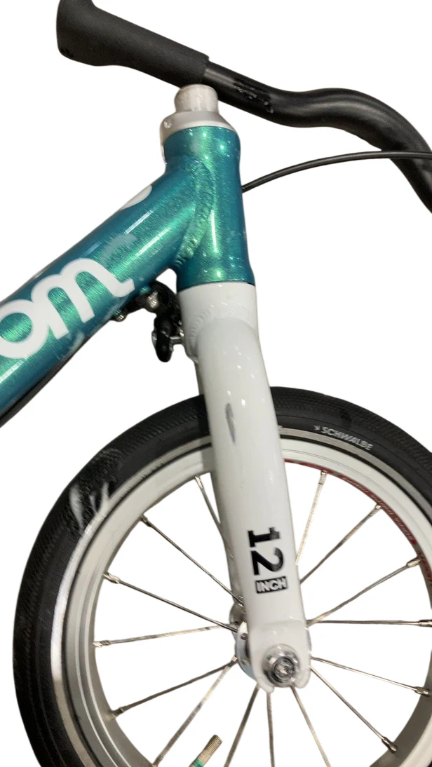 Woom GO 1 Balance Bike, Metallic turquoise - Image 2